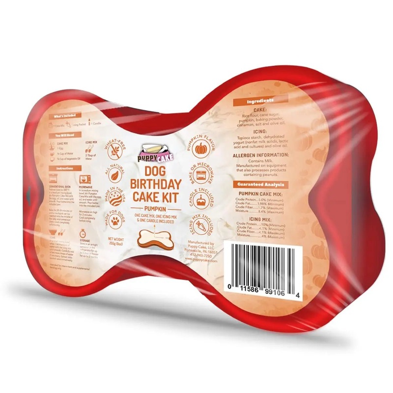 Puppy Cake Dog Birthday Cake Kit 9oz