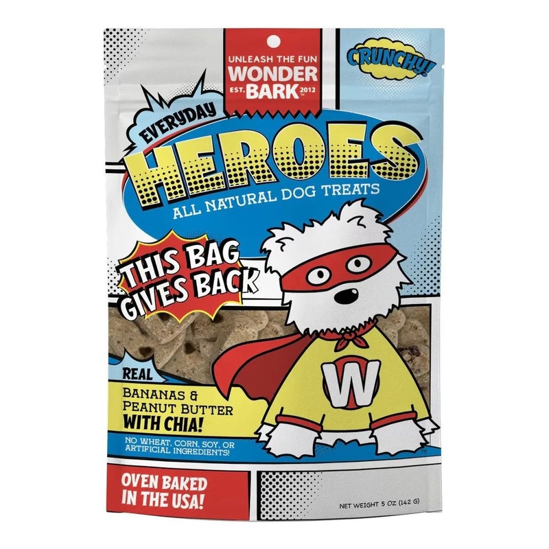 Wonder Bark Everyday Heroes Crunchy Dog Treats 5oz