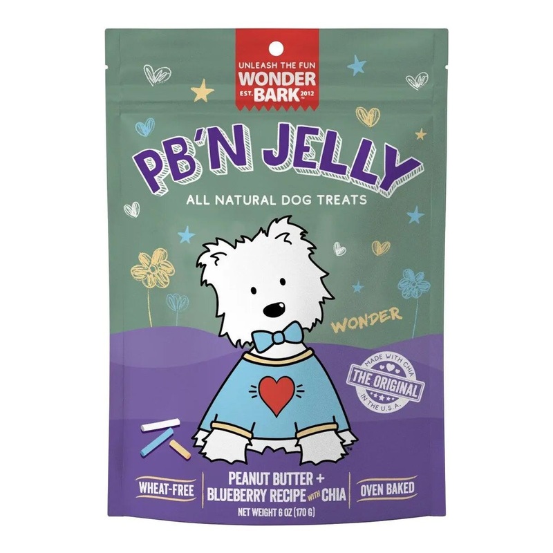 Wonder Bark Everydays PB’N Jelly Dog Biscuits 6oz.