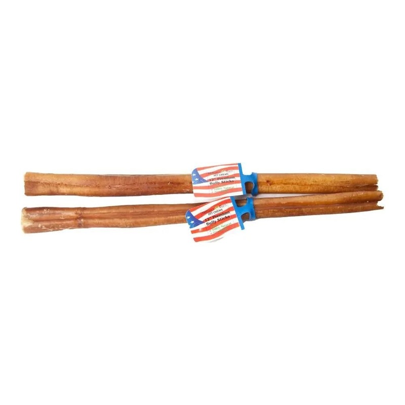Best Buy Bones USA Jumbo Bully Sticks Odor Free Dog Treats