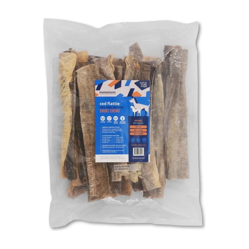 Momentum Carnivore Nutrition Cod Flattie Dog Chews