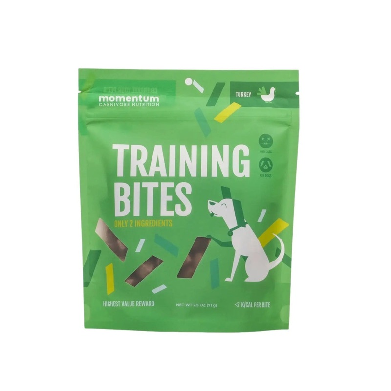 Momentum Carnivore Nutrition Freeze-Dried Training Bites for Dogs 2.5oz