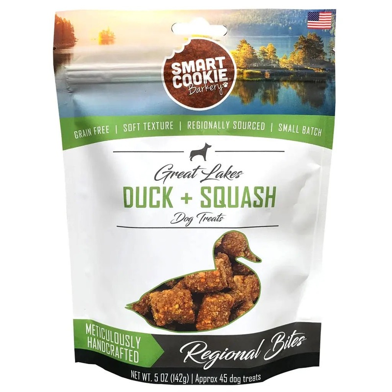 Smart Cookie Grain-Free Duck & Squash Dog Treats  Perfect for Dogs with Allergies 5oz