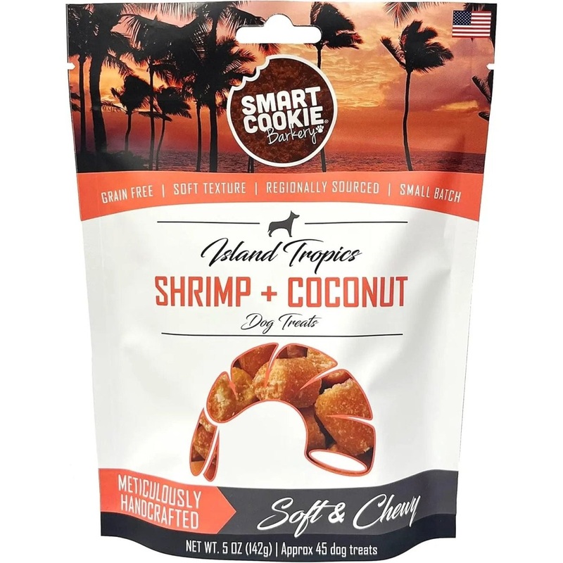 Smart Cookie Shrimp & Coconut Grain-Free Soft & Chewy Dog Treats 5oz