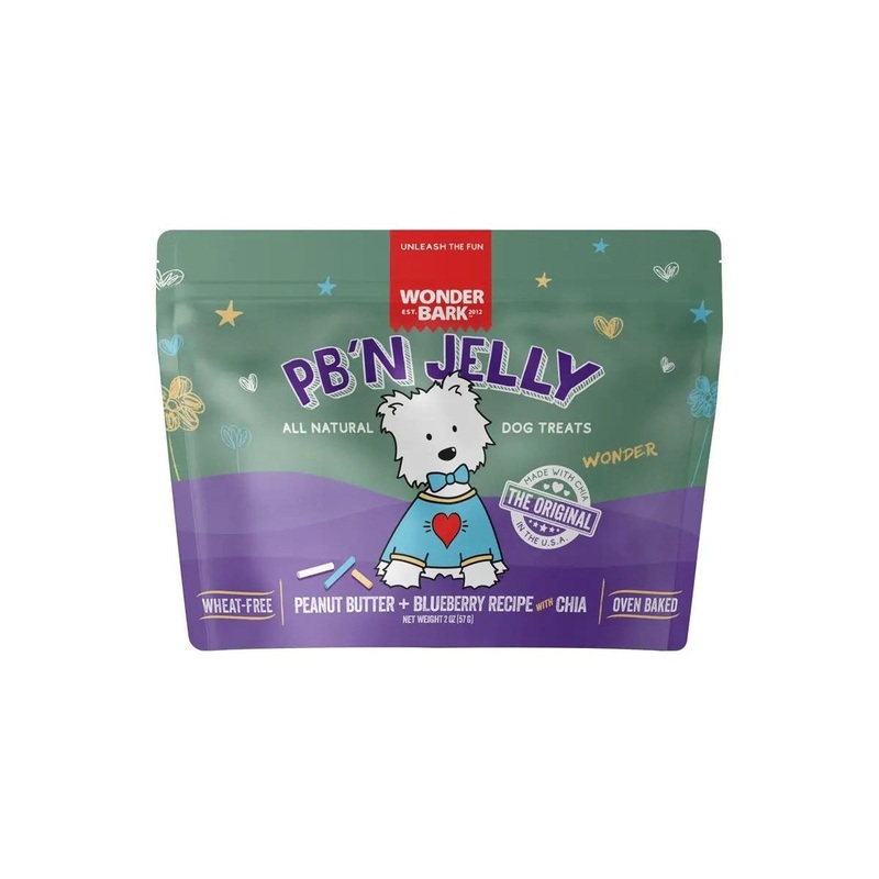 Wonder Bark Wonder Treat a Dog Bite PB’N Jelly 2oz.