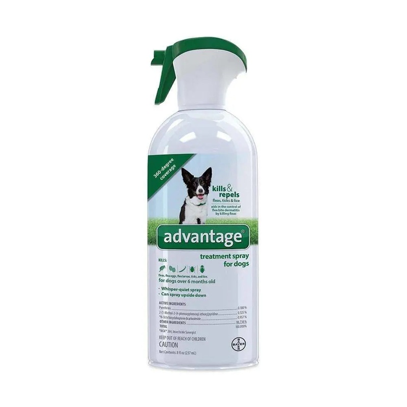 Advantage Flea & Tick Treatment Dog Spray 8 Oz
