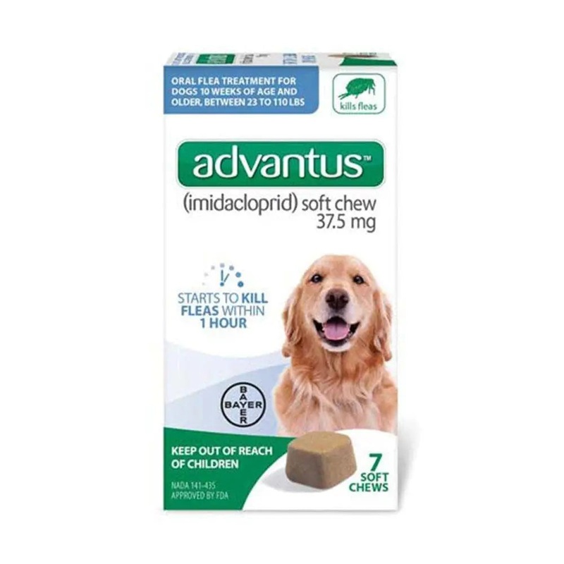 Advantus Soft Chews 37.5 mg for Large to Extra Large Dog 7 Count