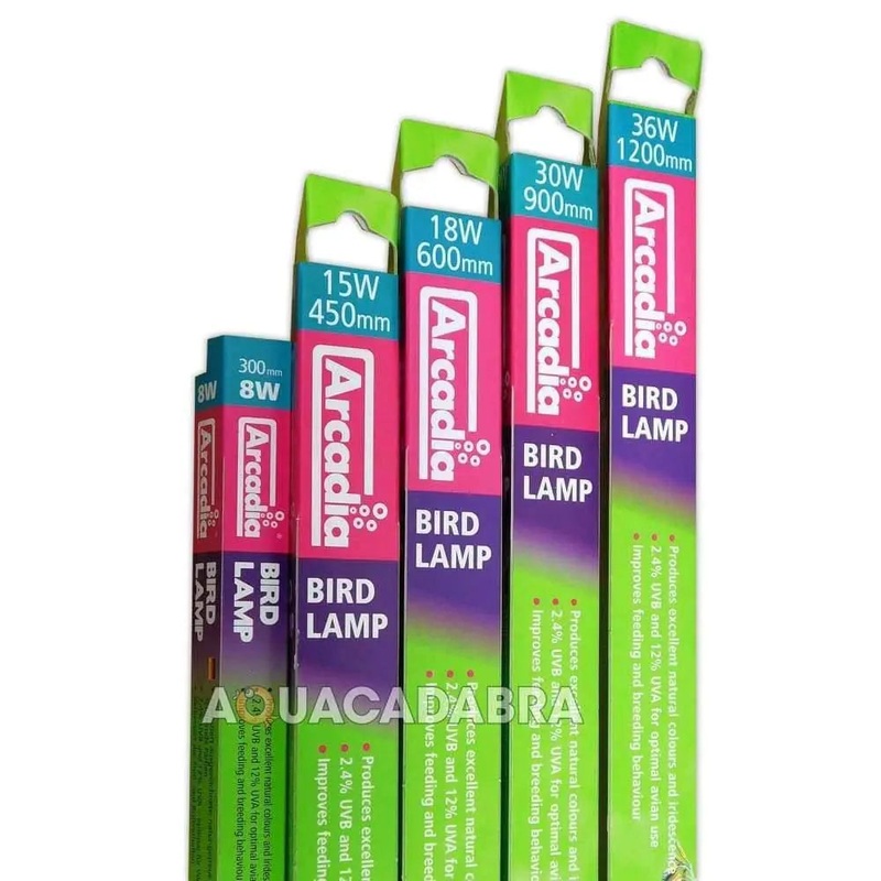 Arcadia Bird Lamp T8 UVB Fluorescent UV Light for Birds