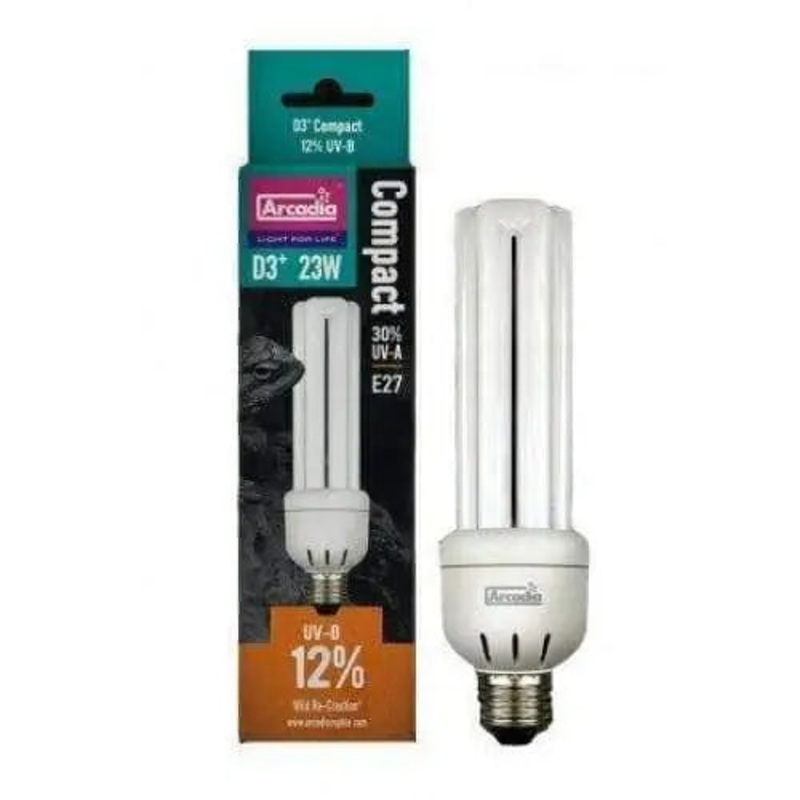 Arcadia D3 Compact 12% 23w CFL UV Bulbs