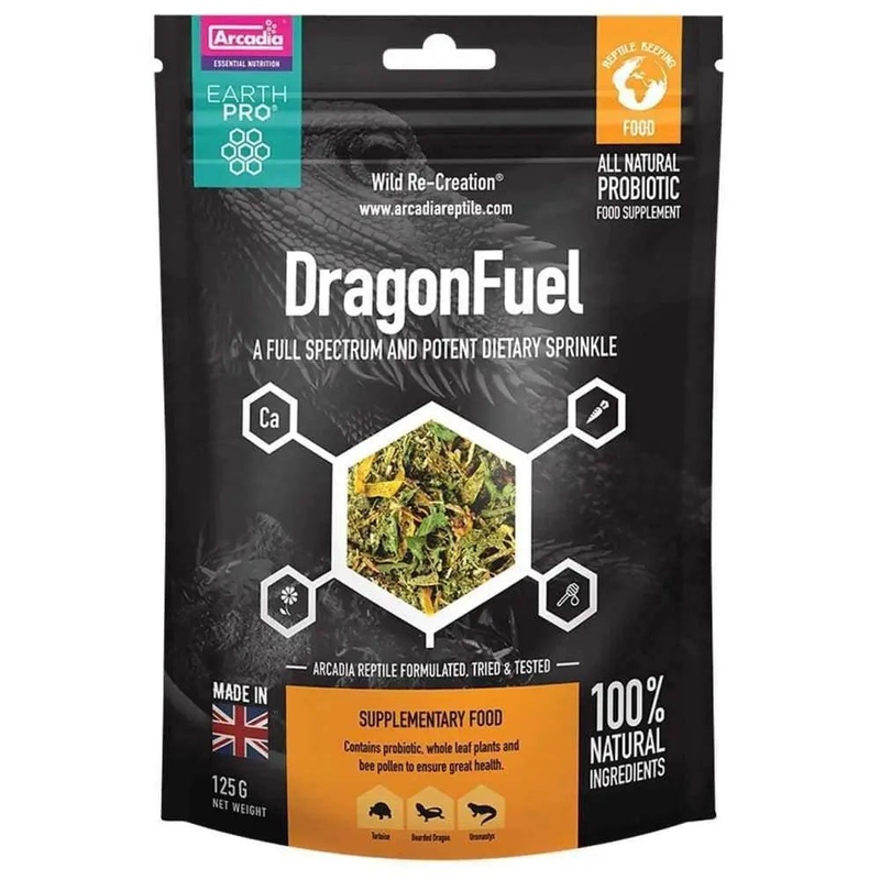 Arcadia Dragon Fuel — Bearded Dragon Supplements 125g