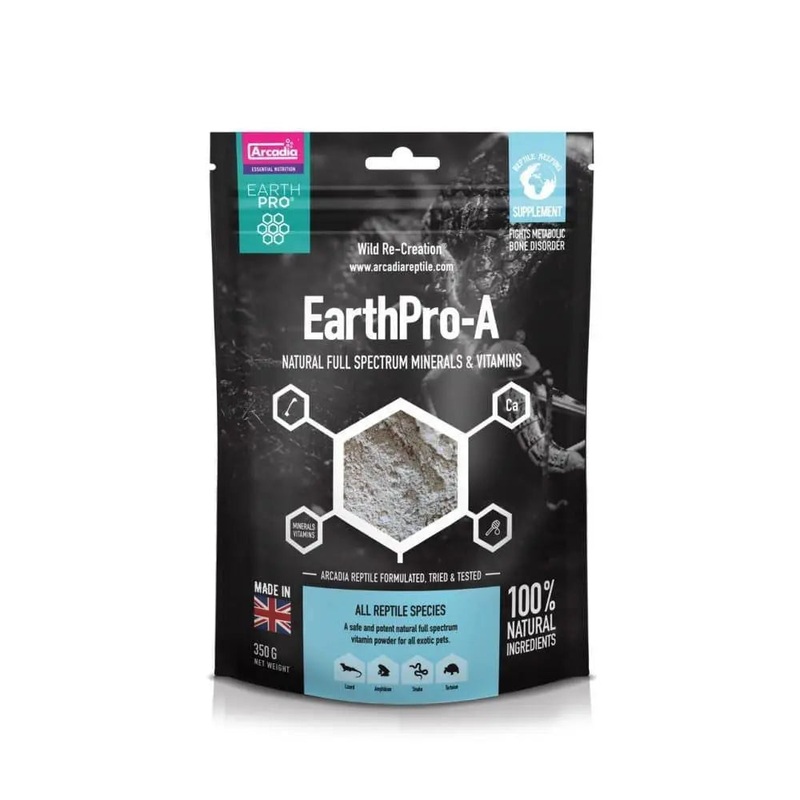 Arcadia EarthPro A Natural Full Spectrum Minerals & Vitamins Large 350g