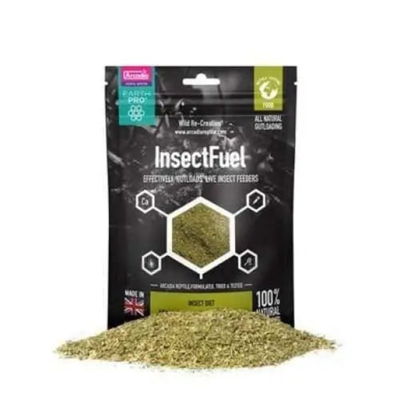 Arcadia EarthPro Insect Fuel Effectively Live Insect Feeders 50g