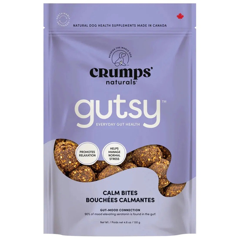 Crumps’ Naturals Gutsy Calm Bites  Stress Relief with Prebiotic Power