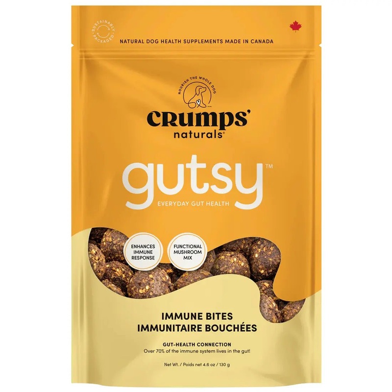 Crumps’ Naturals Gutsy Immune Bites with Functional Mushrooms