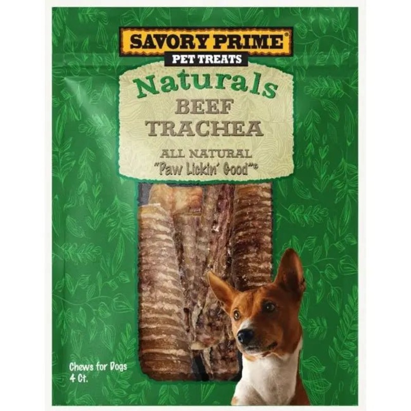 Savory Prime Naturals Beef Trachea Dog Treats