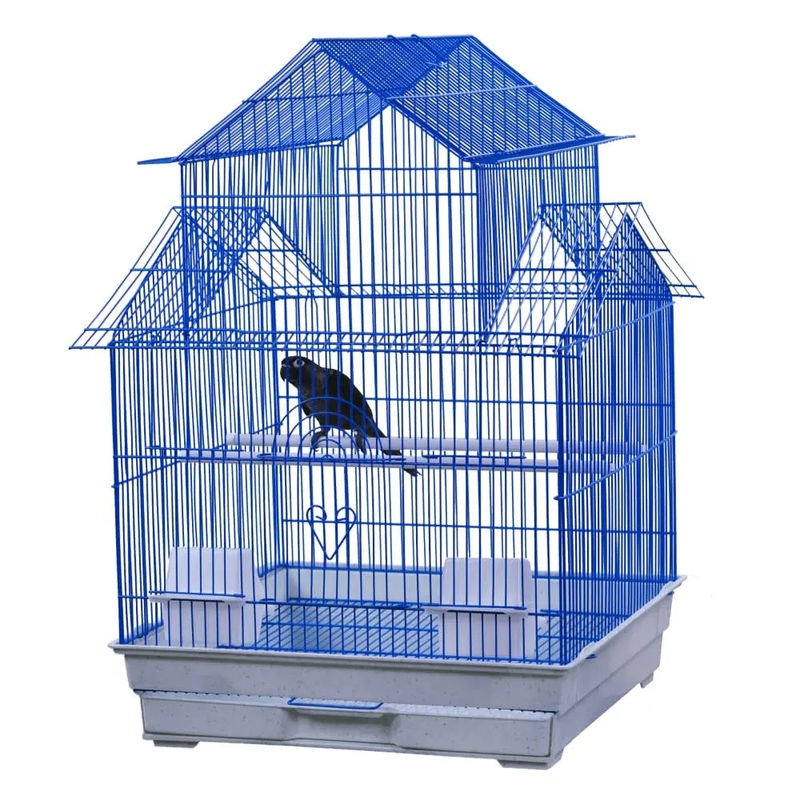 A & E Cages House Top Bird Cage in Retail Box
