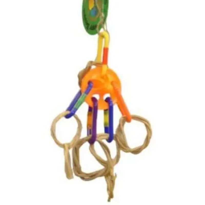 AE Cage Company Happy Beaks UFO Bird Toy