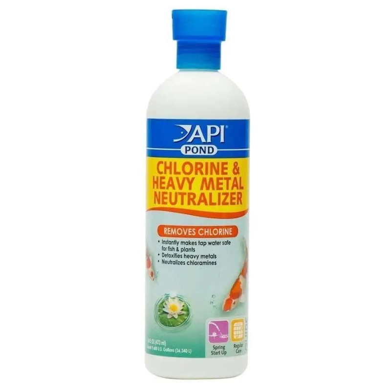 API Pond Chlorine & Heavy Metal Neutralizer 16 Fl. oz