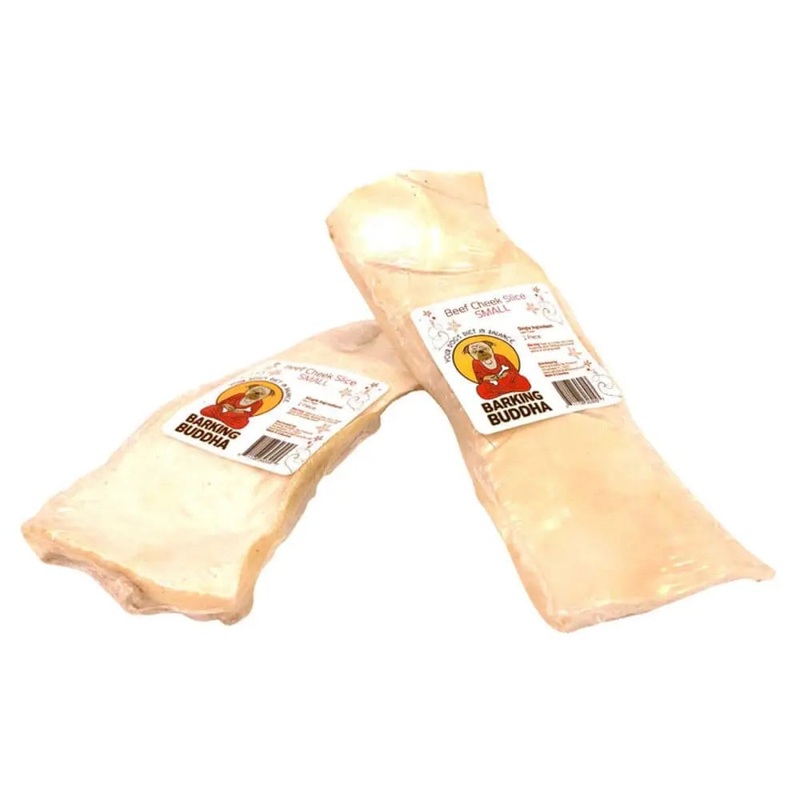 Barking Buddha Beef Cheek Slice Small Dog Chew – Case of 30