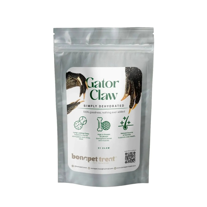 Bonapet Gator Claw – The Ultimate Chew for Healthy Teeth and Happy Pups