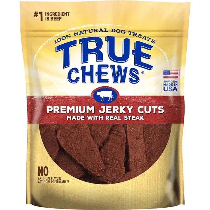 True Chews Premium Jerky Filets Made With Real Steak 10 oz