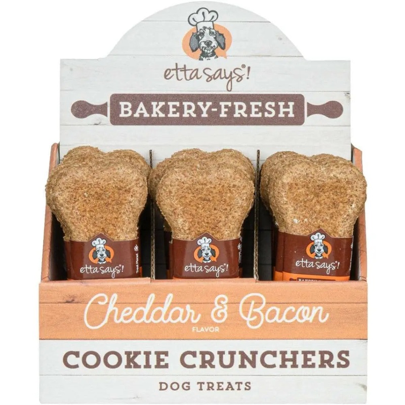 Etta Says! Cookie Cruncher Dog Treat 24ea/5 in