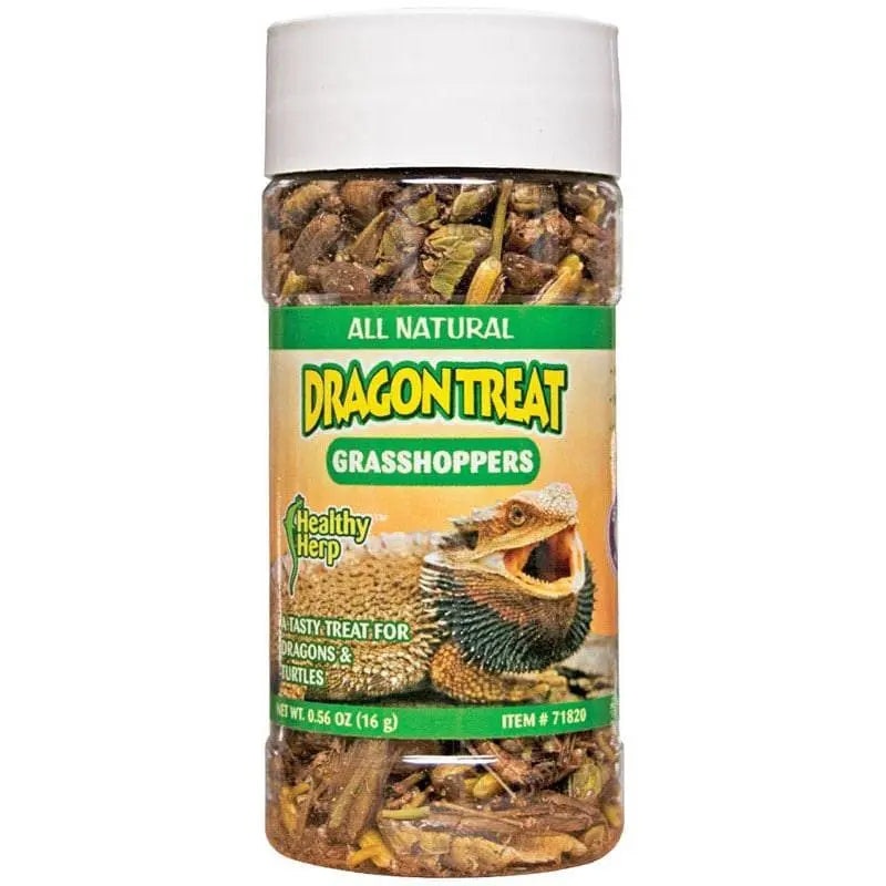 Healthy Herp Dragon Treat Grasshoppers 0.56-Ounce