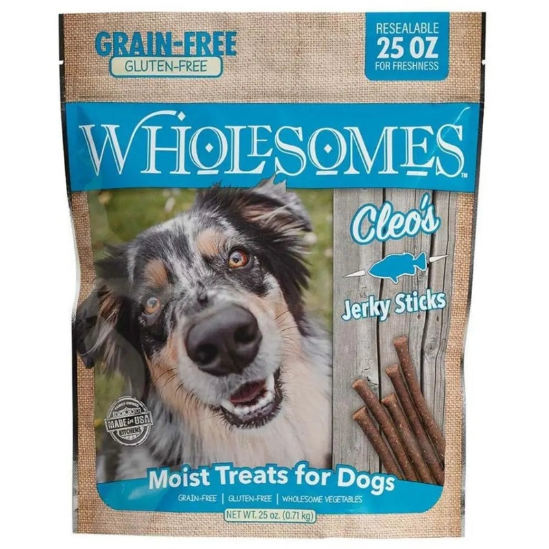 Sportmix Cleo’s Fish Grain Free Jerky Sticks Moist Dog Treats 5 oz
