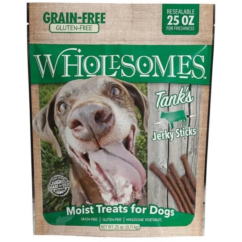 Sportmix Tank’s Beef Grain Free Jerky Sticks Moist Dog Treats 25 oz