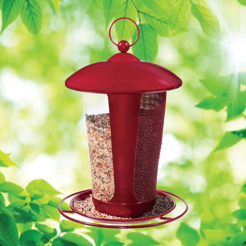 Crimson Dual Seed Feeder