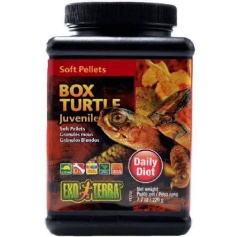 Exo Terra Soft Pellets Juvenile Box Turtle Food