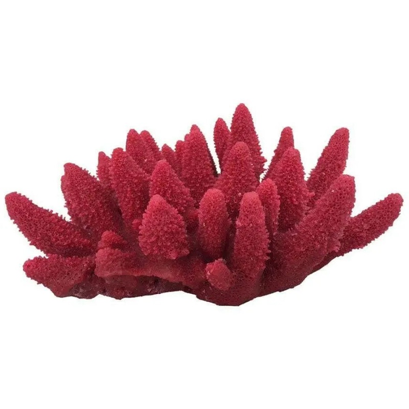 Weco Products South Pacific Coral Acorapora Humilis Ornament Rose