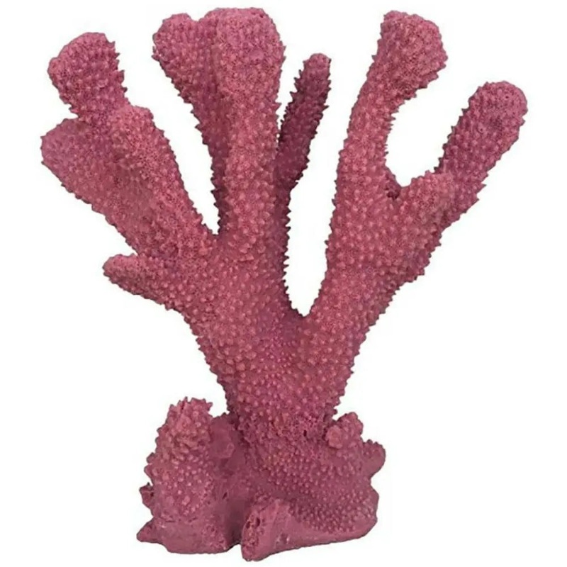 Weco Products South Pacific Coral Cats Paw Ornament Rose