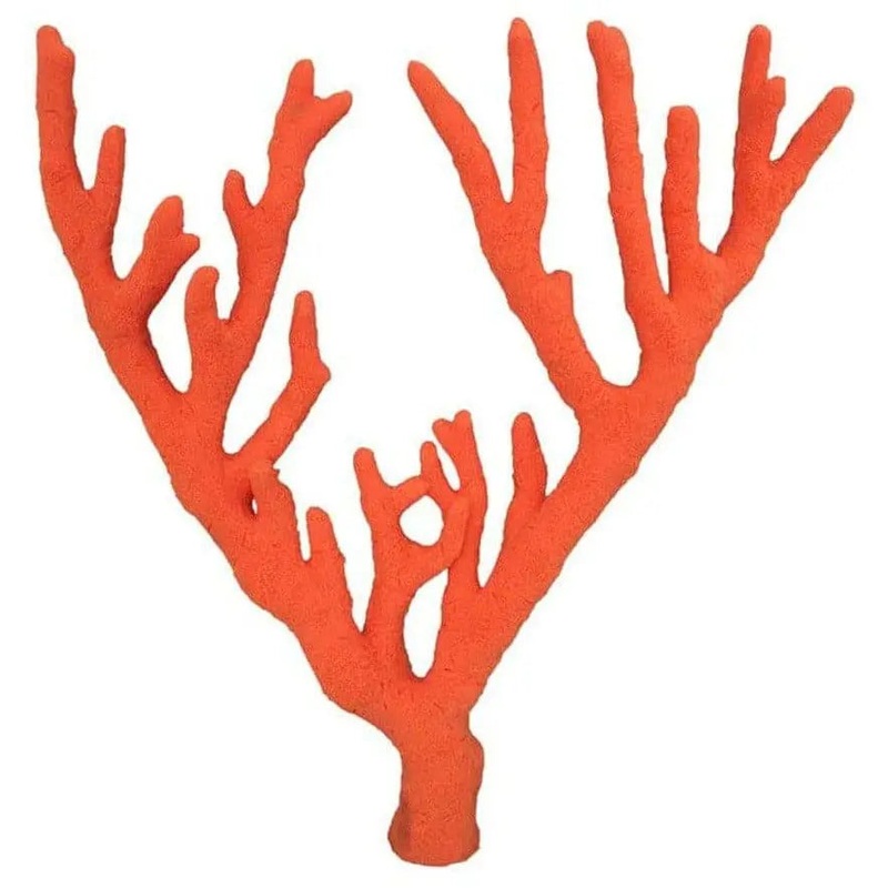 Weco Products South Pacific Coral Tree Sponge Ornament Orange