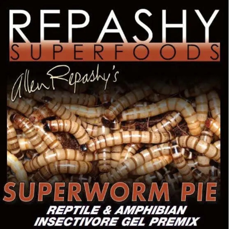 Repashy Superworm Pie Reptiles and Amphibians Insectivore Gel Premix
