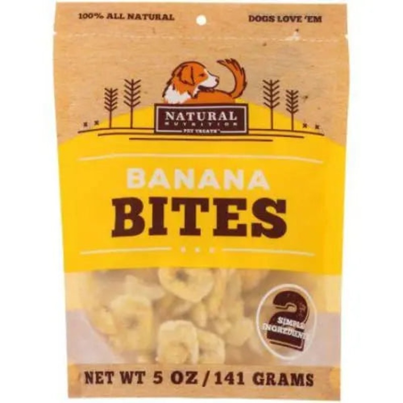 Wholesome Pride Banana Bites Dog Treats