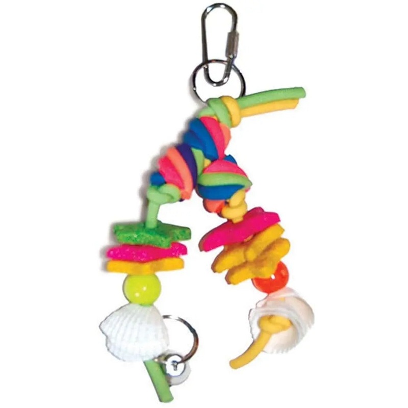 Bird Toy Multi-Color In X 8 in, Small