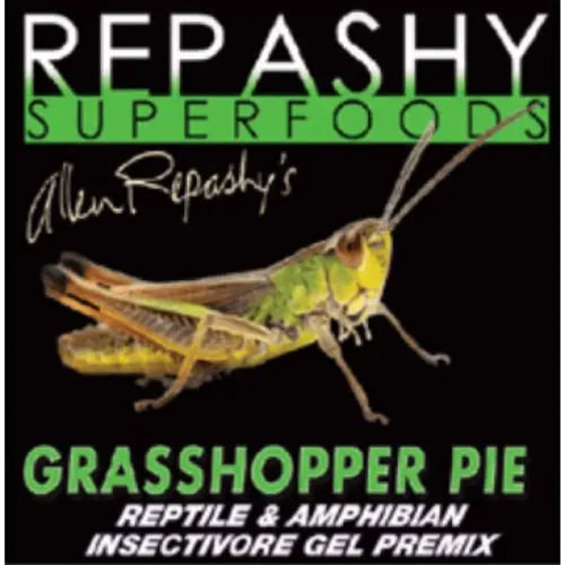 Repashy Grasshopper Pie Jar Reptiles & Amphibians Insectivore Gel