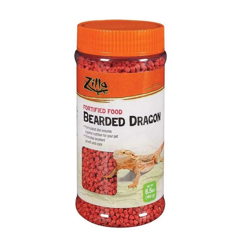 Zilla Bearded Dragon Extruded Food Pellets 6.5 oz