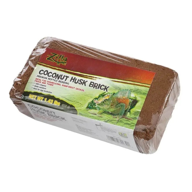 Zilla Coconut Husk Brick One Size
