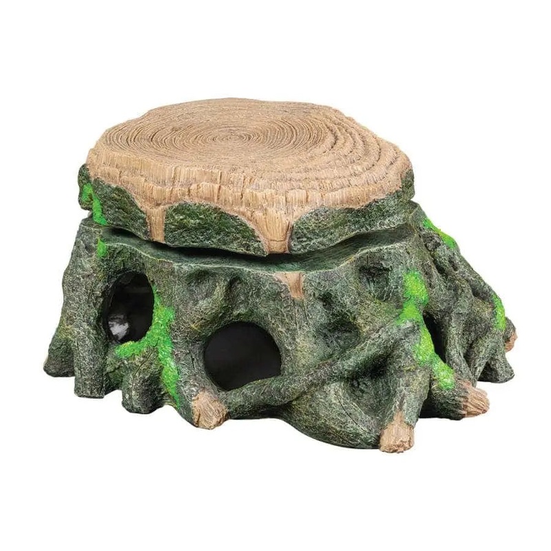 Zilla Freestanding Floating Basking Platforms Turtle Trunk 11.75 X 9.5 X 5.25 in