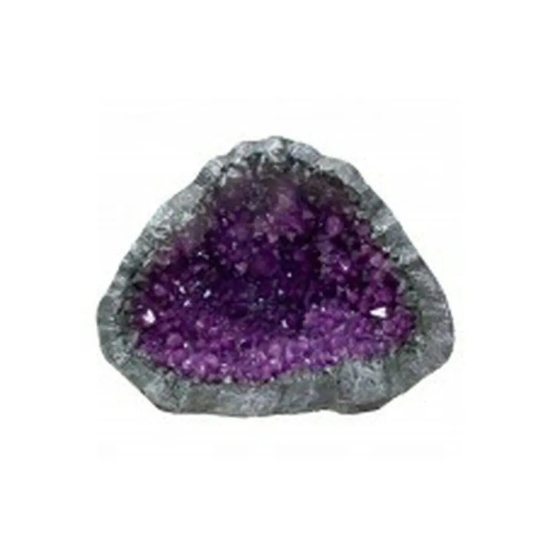 Blue Ribbon Exotic Environments Geode Stone Purple