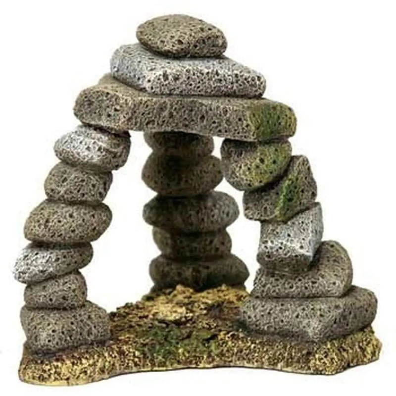 Blue Ribbon Exotic Environments Triple Pebble Archway