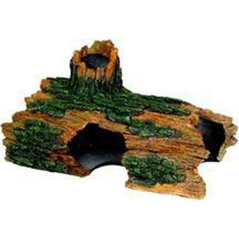 Blue Ribbon Resin Ornament – Jumbo Hollow Log