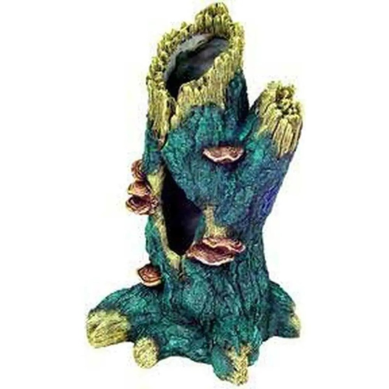 Blue Ribbon Resin Ornament – Jumbo Hollow Tall Tree Trunk