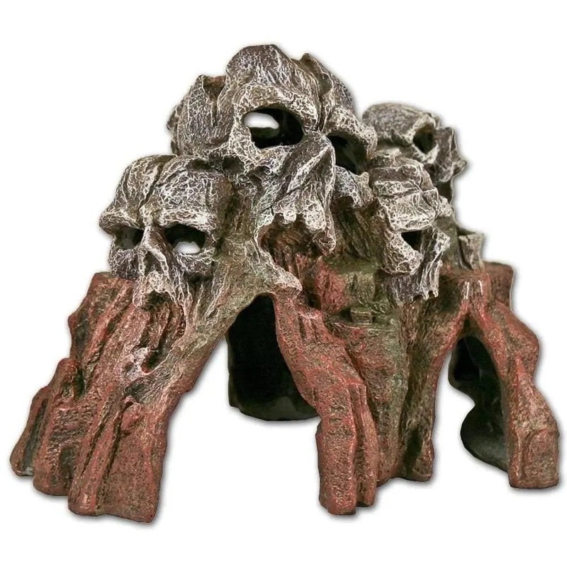 Exotic Environments Skull Mountain Aquarium Ornament