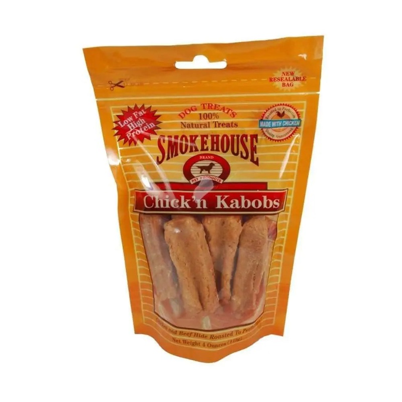 Smokehouse Chicken Kabobs Dog Treats 1ea/4 oz, Small