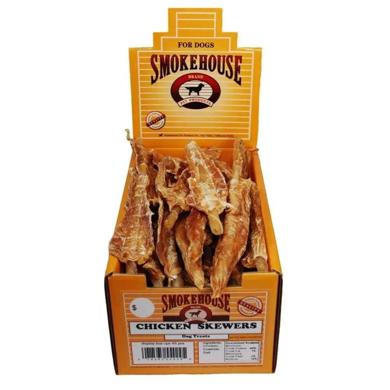Smokehouse Chicken Skewers Dog Treats 45 ct