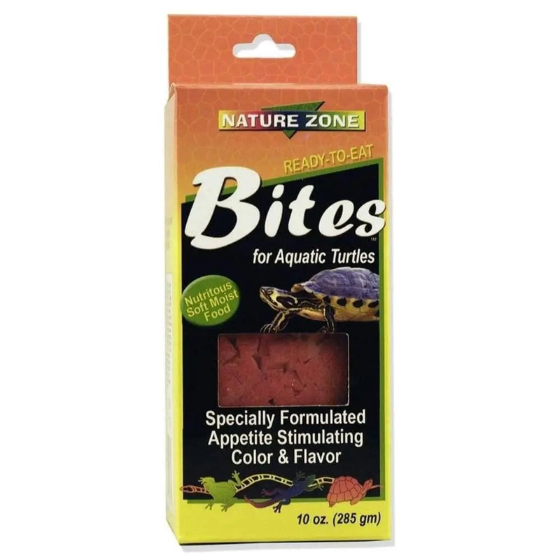 Nature Zone Aquatic Turtle Bites Gel Food 9 oz
