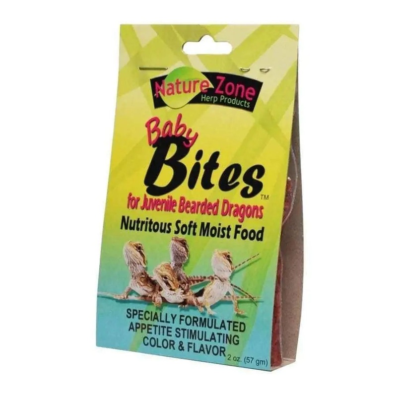 Nature Zone Bearded Dragon Baby Bites Gel Food